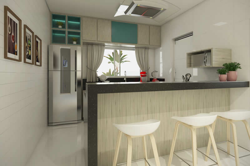 Floor plan with bedroom on the ground floor