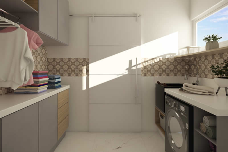 Floor plan with bedroom on the ground floor