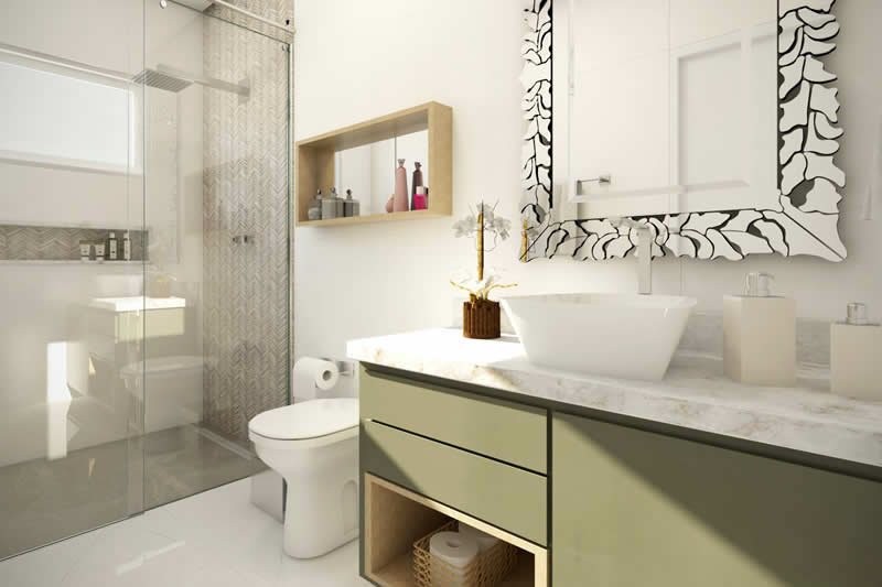 Floor plan with bedroom on the ground floor