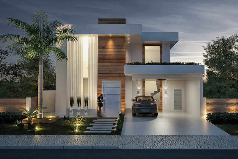Floor plan with bedroom on the ground floor