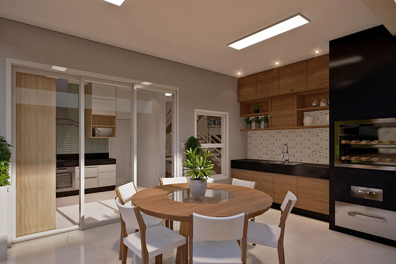 Floor plan with 4 bedrooms