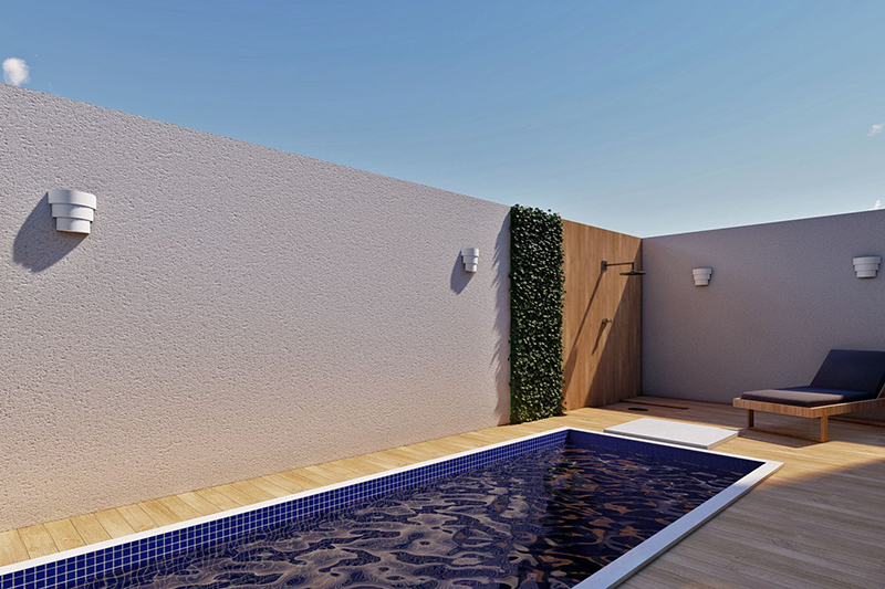 Floor plan with 4 bedrooms