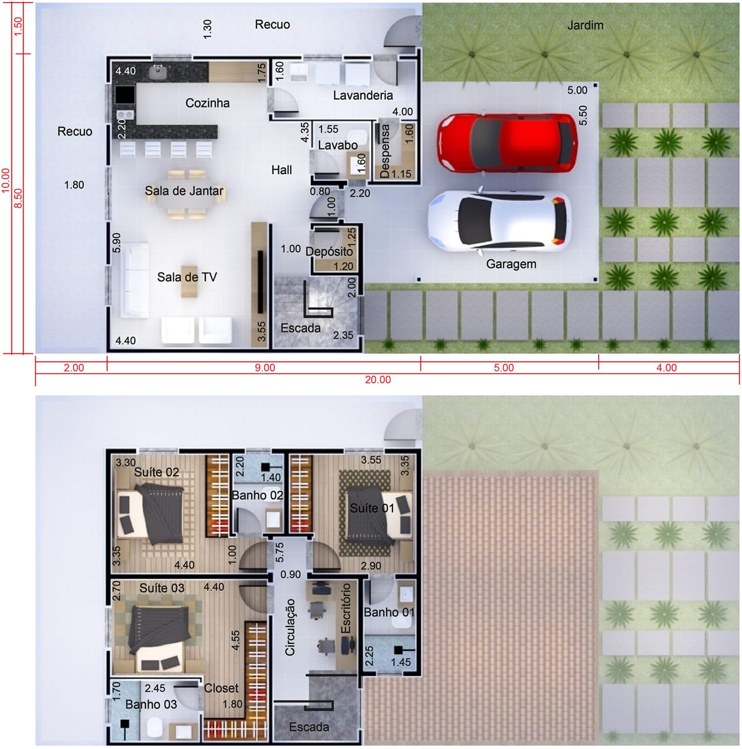 House plan10x20