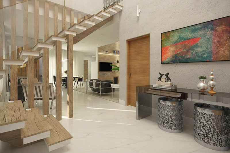 Floor plan with 3 suites