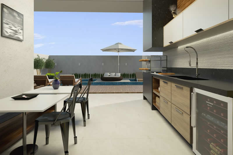 Floor plan with 3 suites