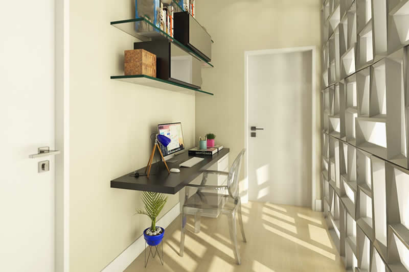 Floor plan with 3 suites