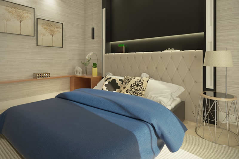 Floor plan with 3 suites