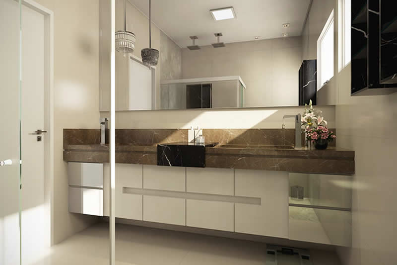 Floor plan with 3 suites
