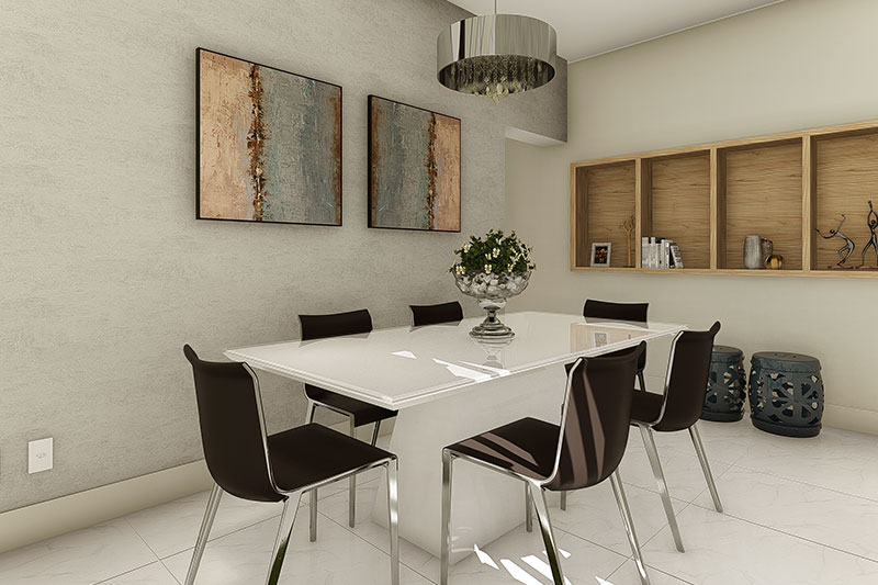 Floor plan with bedroom underneath