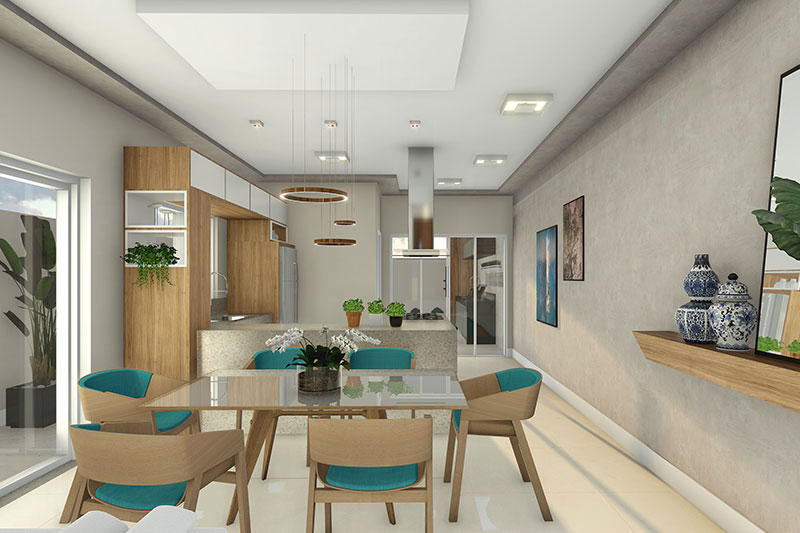 Floor plan with balcony