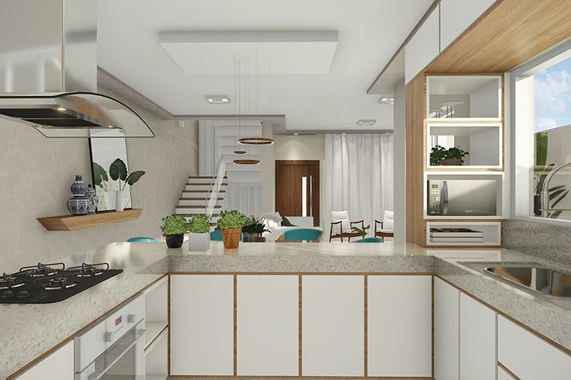 Floor plan with balcony