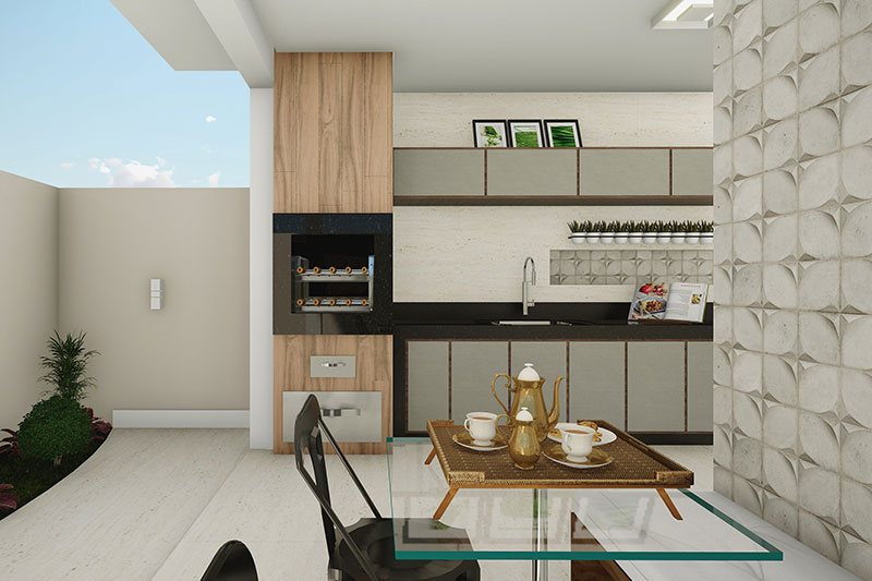 Floor plan with balcony