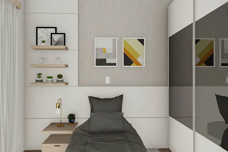Floor plan with balcony