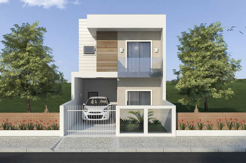Small and modern townhouse