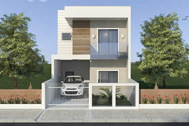 Small and modern townhouse