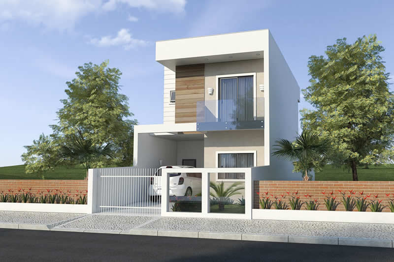 Small and modern townhouse