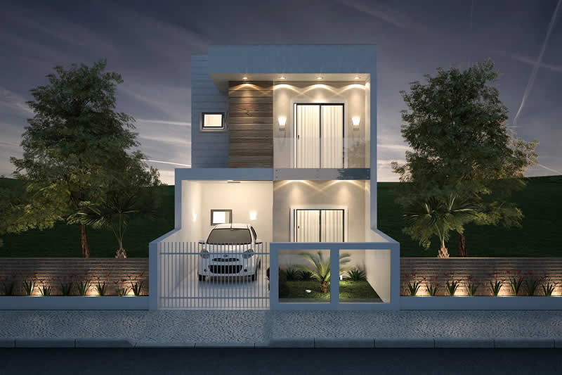Small and modern townhouse