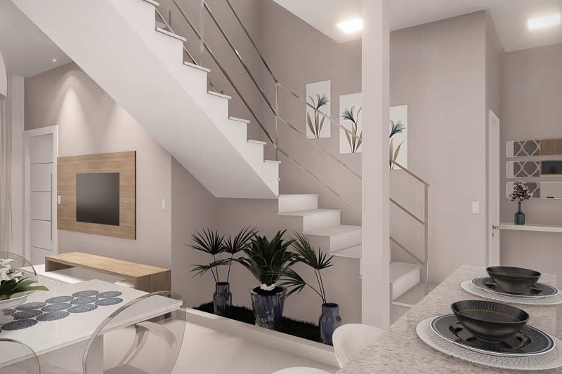 Small and modern townhouse