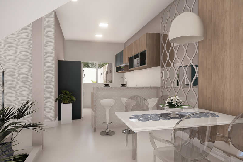 Small and modern townhouse