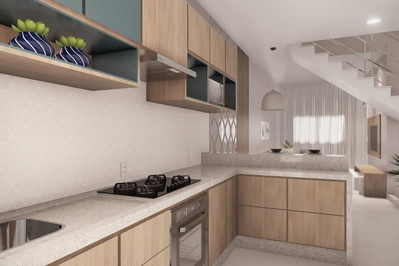 Small and modern townhouse