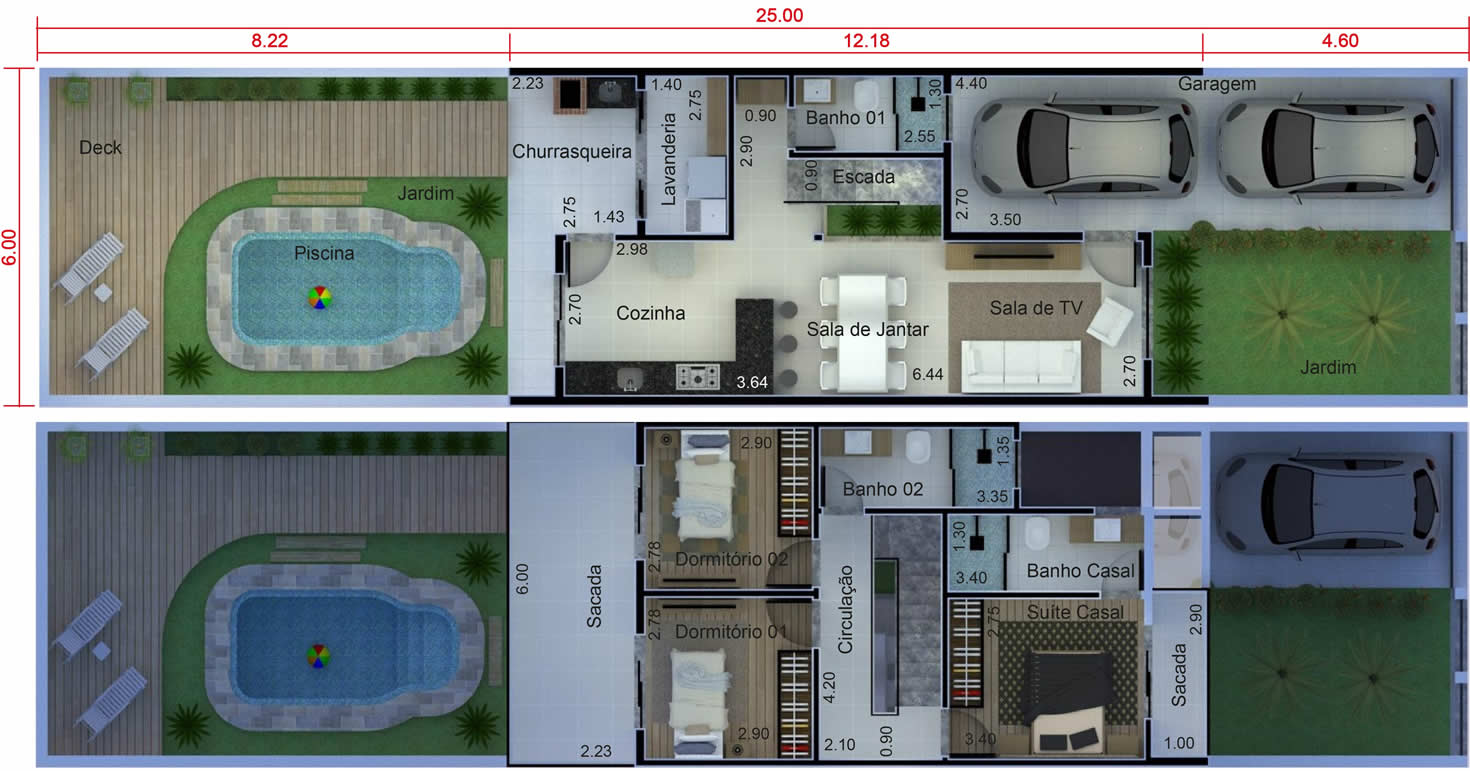 Small and modern townhouse6x25