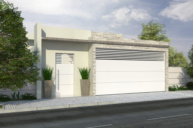 House plan with American kitchen